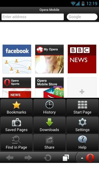 opera mobile浏览器1