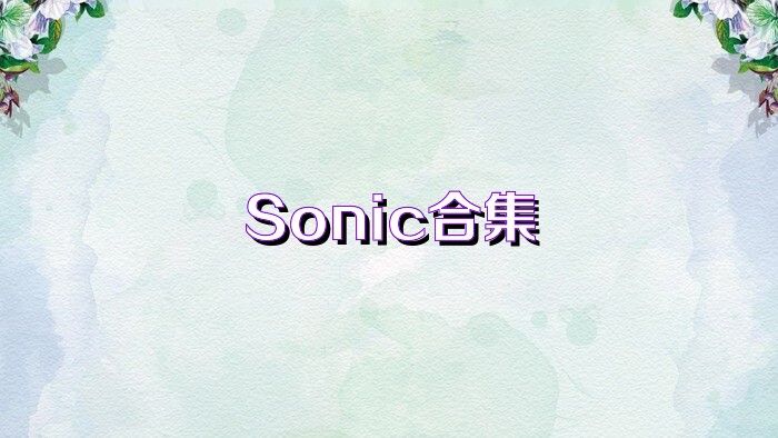 Sonic合集