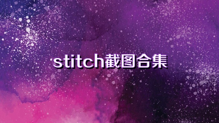 stitch截图合集