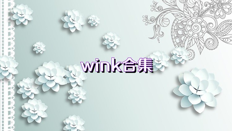 wink合集