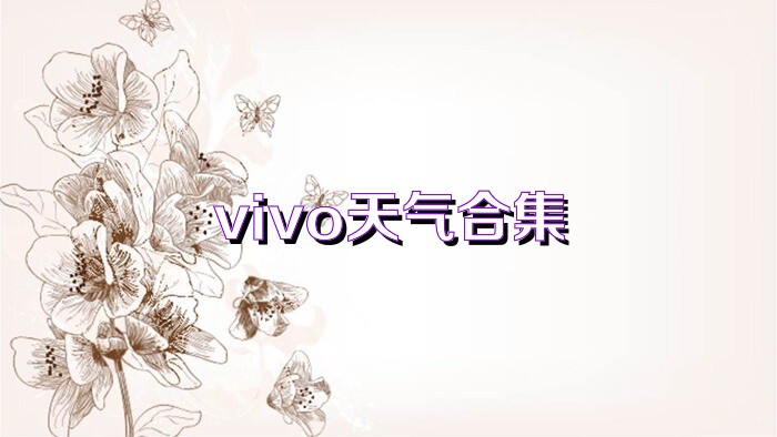 vivo天气合集