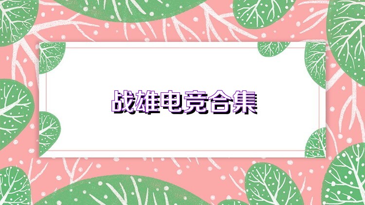 战雄电竞合集