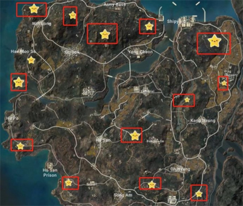 pubg2024泰戈神秘钥匙位置一览