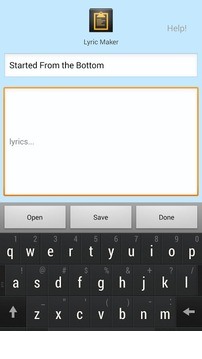 Lyric Maker2