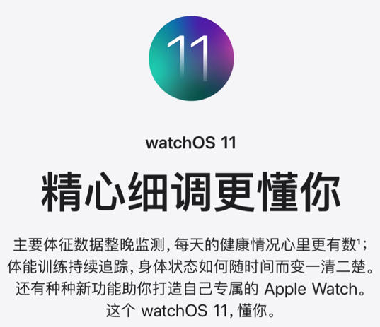 苹果发布watchOS 11.1更新，海外版Apple Watch新增睡眠呼吸暂停检测功能