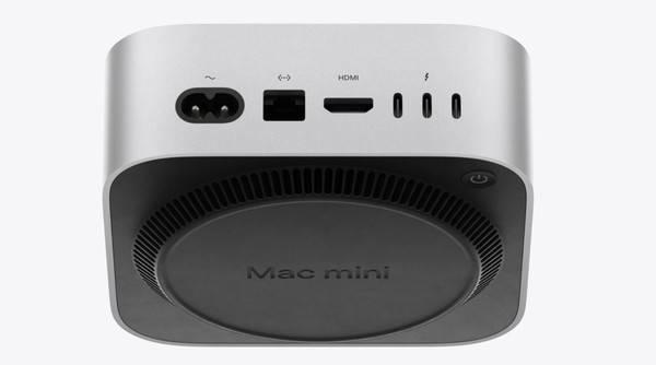 苹果M4版Mac mini“谜之设计”：电源按钮藏身底部引热议