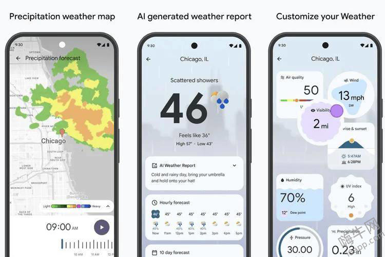 谷歌新推独立天气应用：AI智能解析，老款Pixel也能畅享！