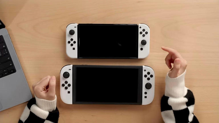 任天堂Switch 2模型曝光：8英寸大屏与磁性Joy-Cons引领新潮流