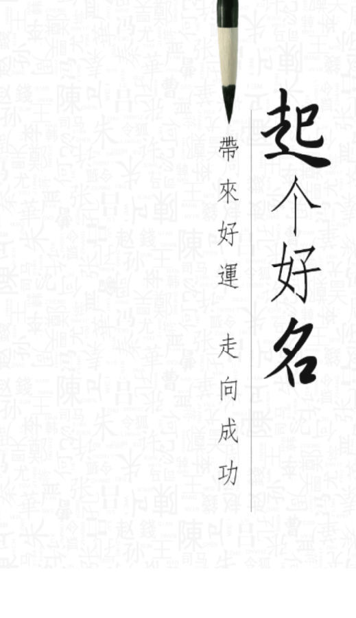 大师起名取名字