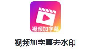 视频加字幕去水印app