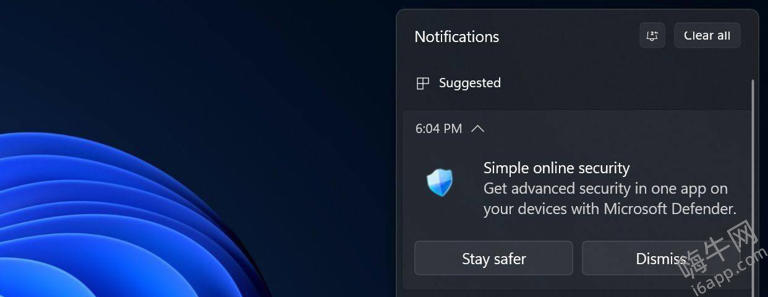 微软Win11新操作：通知栏推荐自家游戏及付费安全软件