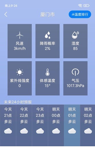 桌面天气app3