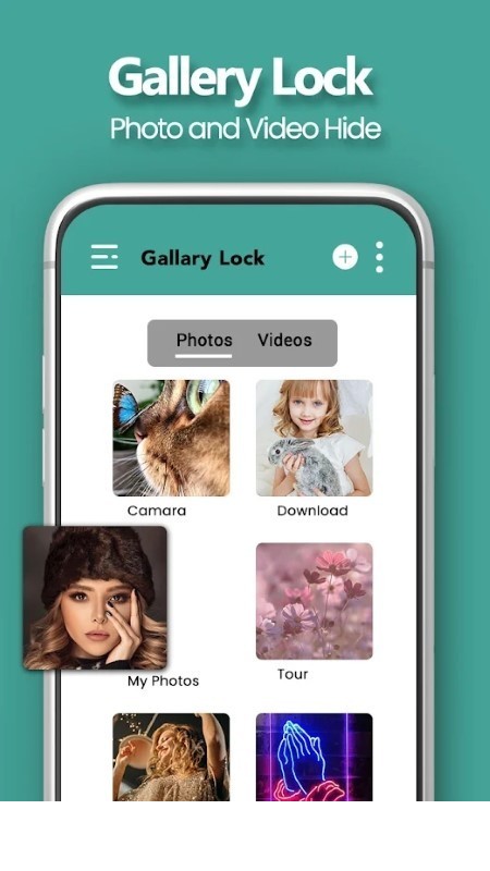 图库锁 - 照片和视频隐藏app1
