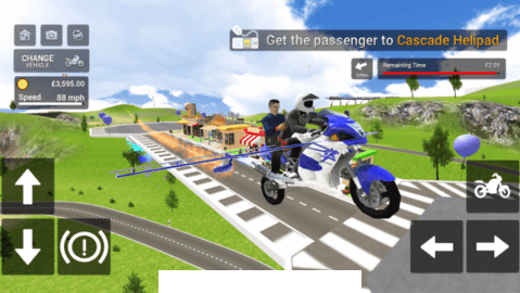 摩托飞车模拟赛（Flying Motorbike Simulator）1