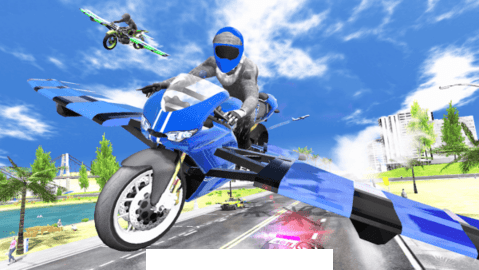 摩托飞车模拟赛（Flying Motorbike Simulator）2