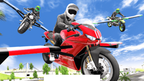 摩托飞车模拟赛（Flying Motorbike Simulator）3